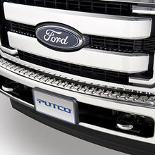 Load image into Gallery viewer, Putco 11-16 Ford SuperDuty - Front Bumper Cover Stainless Steel Bumper Covers