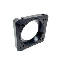 Load image into Gallery viewer, Torque Solution 06-21 Subaru STI / 08-14 Subaru WRX Big Bore 76mm Throttle Body Adapter - Black