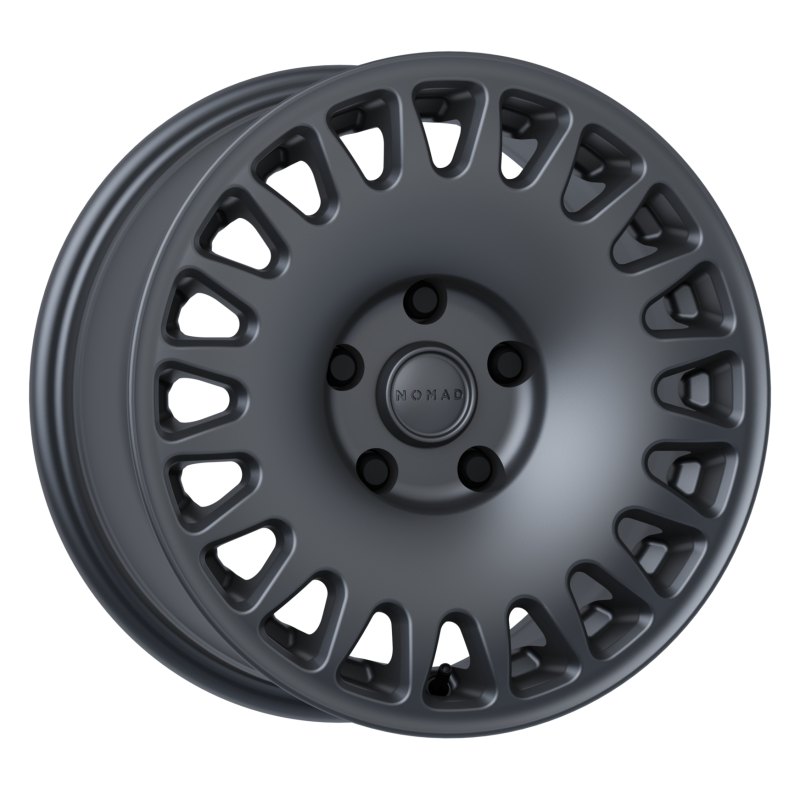 Nomad N503DU Sahara 15x7in / 5x114.3 BP / 15mm Offset / 72.62mm Bore - Dark Gunmetal Wheel