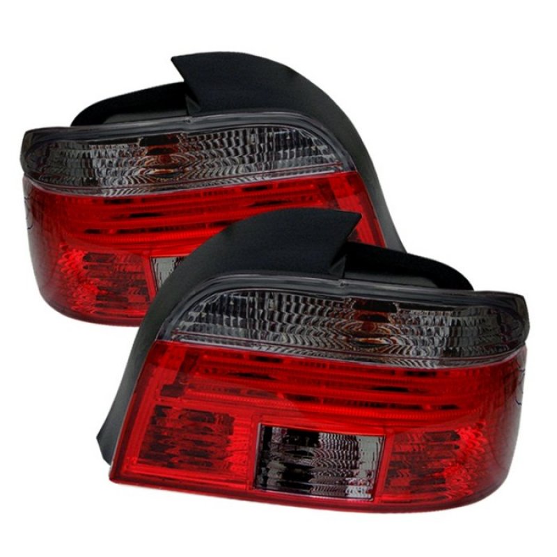 Xtune Bmw E39 5-Series 97-00 Tail Light Red Smoke ALT-CI-BE3997-RSM