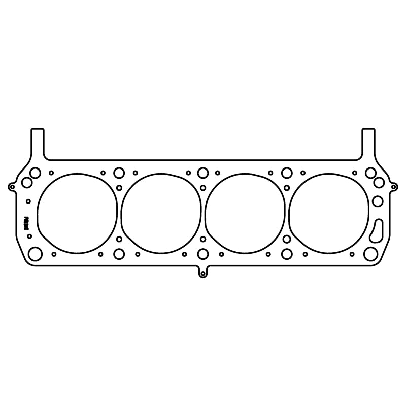 Cometic Ford 302/351W Windsor V8 .040in MLS Cylinder Head Gasket - 4.150in Bore - SVO/Yates - LHS