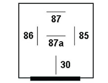 Load image into Gallery viewer, Hella Relay Mini Iso 5 Pole 12V Spdt Bkt