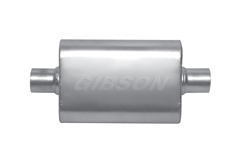 Gibson MWA 2.5in. Offset/ 2.5in. Center 14in. Oval Muffler