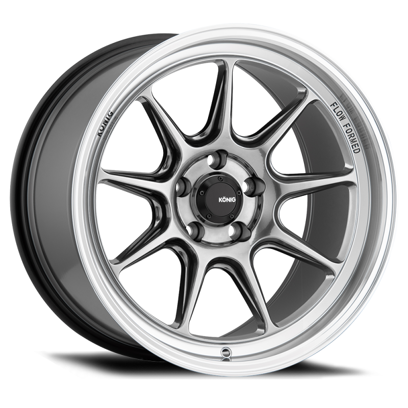 Konig Countergram 17x8 5x114.3 ET38 Hyper Chrome / Machined Lip