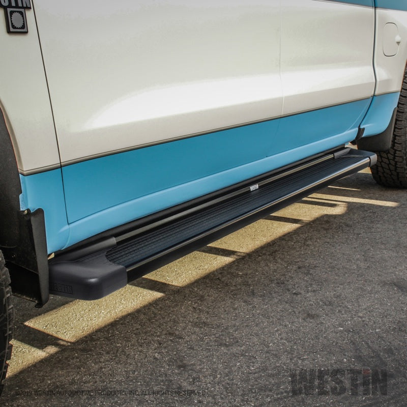 Westin SG6 Black Aluminum Running Boards 85.50 in