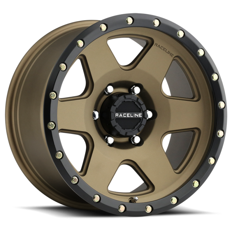 Raceline 946BZ Boost 18x8in / 5x127 BP / 35mm Offset / 71.5mm Bore - Bronze Wheel