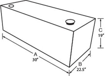 Load image into Gallery viewer, Tradesman Aluminum Rectangular Liquid Storage Tank (55 Gallon Capacity) - Brite