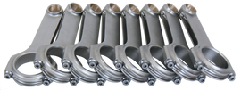 Eagle Chevrolet Big Block 6.535in Length ARP 2000 Bolts Forged 4340 Steel H-Beam Rods - Set of 8