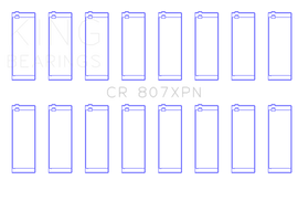 King Engine Bearings Chevy LS1 / LS6 / LS3 (Size 011) Performance Rod Bearing Set