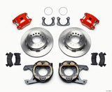 Wilwood D154 P/S Park Brake Kit Red New Big Ford 2.50in Offset