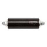 Russell Performance Black/Silver Anodized Aluminum (8-1/4in Length -10 to -6 male inlet/outlet)