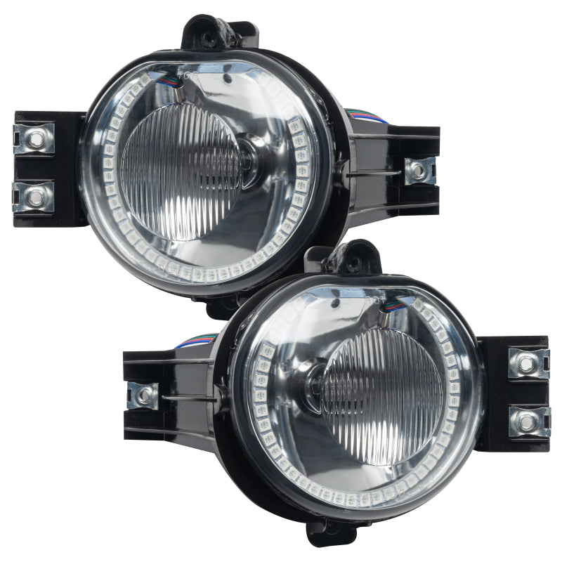 Oracle Lighting 06-08 Dodge Ram Pre-Assembled LED Halo Fog Lights -Blue