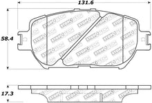 Load image into Gallery viewer, StopTech Street Touring 06 Lexus GS / 09-10 IS Front Brake Pads