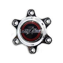 Load image into Gallery viewer, Race Star 93 Truck Star Chrome Plastic Cap w/ Medallion &amp; Screws