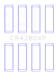 King Engine Bearings Subaru WRX/STi EJ20/EJ22/EJ25 48mm Rod (Size +.025) Performance Rod Bearing Set