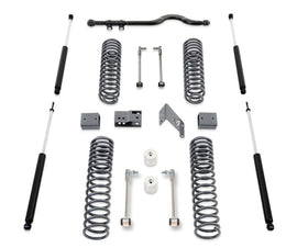 MaxTrac 07-18 Jeep Wrangler JK 4.5in/4.5in MaxPro Coil Lift Kit w/Track Bar & MaxTrac Shocks