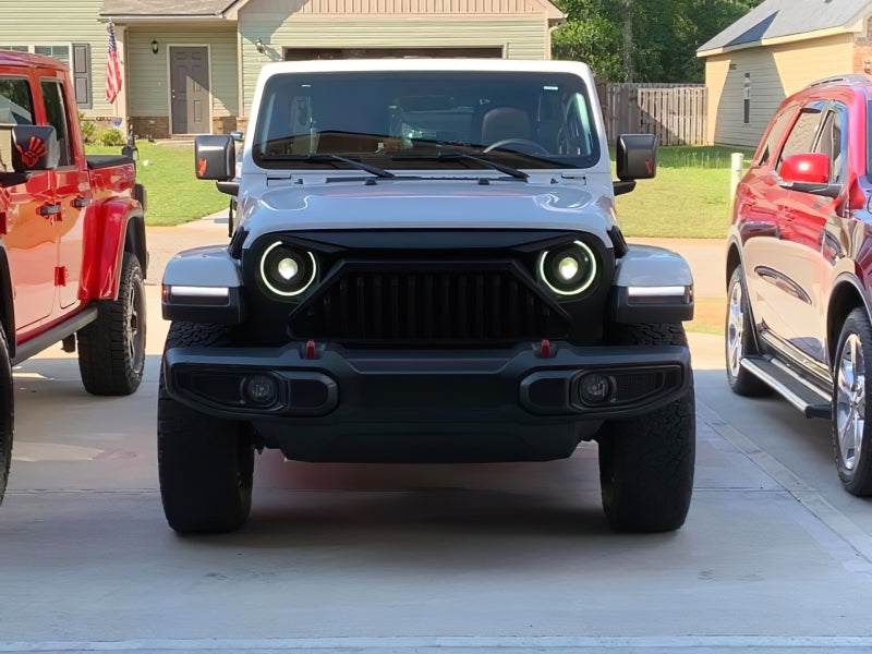 Oracle Jeep JL/Gladiator JT Oculus Bi-LED Projector Headlights - Amber/White Switchback