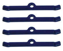 Load image into Gallery viewer, Moroso Chevrolet Small Block Valve Cover Hold Downs - Steel - Blue Powder Coat - Set of 4