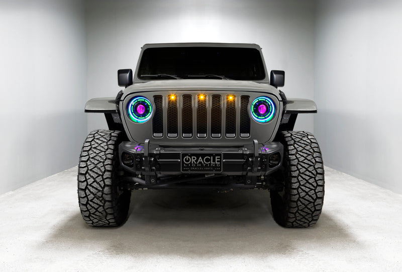 Oracle Oculus Bi-LED Projector Headlights for Jeep JL/Gladiator JT - w/ Simple Cntrl