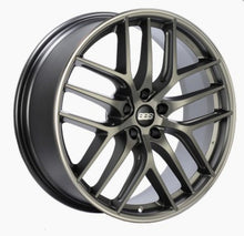 Load image into Gallery viewer, BBS CC-R 20x9 5x112 ET38 Satin Platinum Polished Rim Protector Wheel -82mm PFS/Clip Required