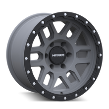 Load image into Gallery viewer, Mayhem 8304 Delta 20x9 / 8x170 BP / -12mm Offset / 125.2mm Hub Matte Gunmetal- Matte Black Lip Wheel