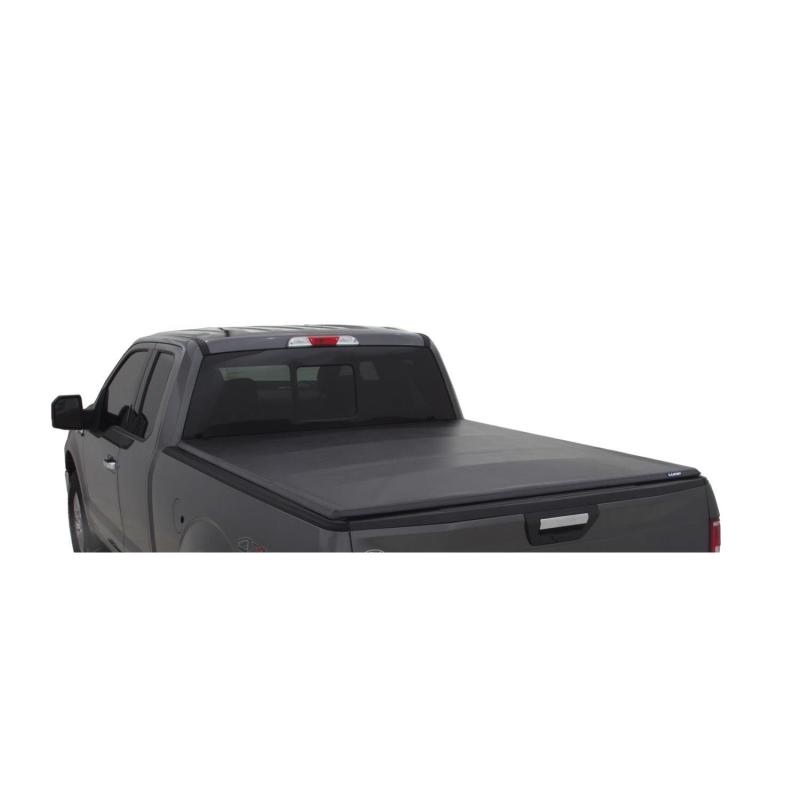 Lund 02-17 Dodge Ram 1500 (6.5ft. BedExcl. Beds w/Rambox) Genesis Tri-Fold Tonneau Cover - Black