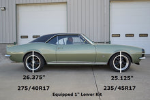 Load image into Gallery viewer, Ridetech 67-69 Camaro Small Block StreetGRIP Lowering Coil Springs Dual Rate Pair