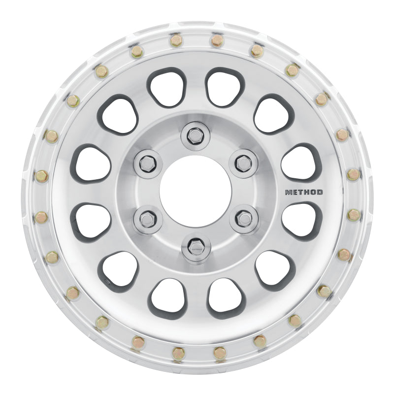 Method MR103 Beadlock 17x9 -12mm Offset 5x5.5 108mm CB Raw Machined w/BH-H24125 Wheel