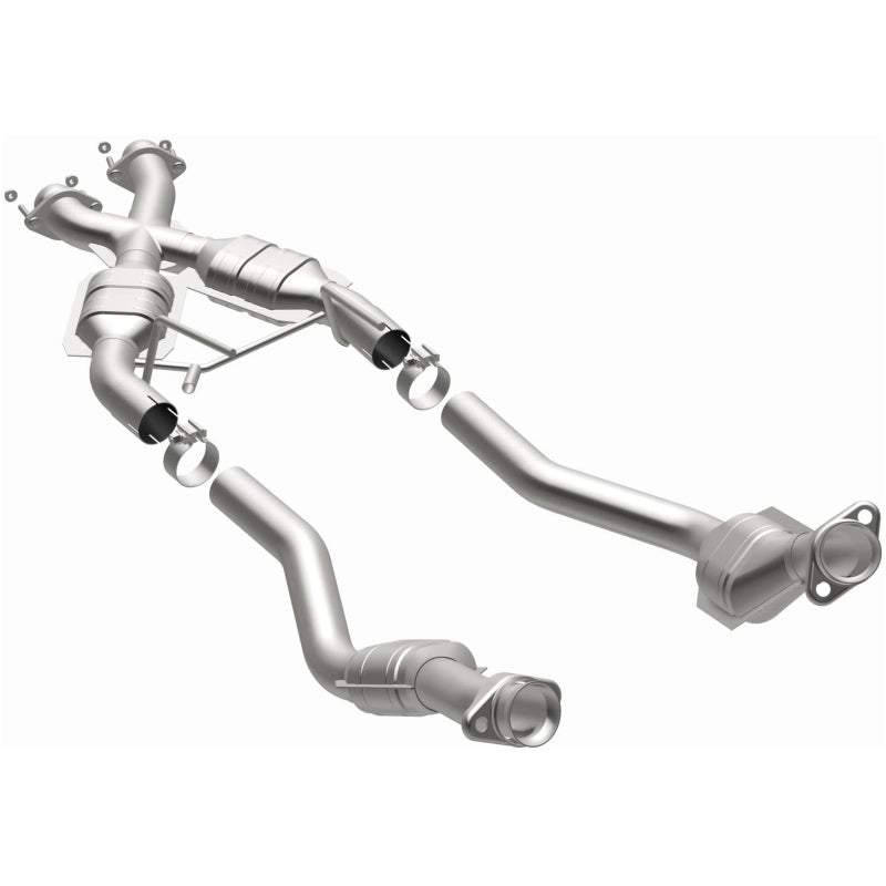 MagnaFlow Conv DF Mustang X-Pipe 86-93 50-Sta