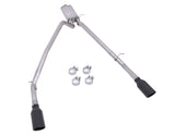 Gibson 2025 Ram 1500 3.0L I6 DOHC 2.5in Cat-Back Dual Split Exhaust - Black