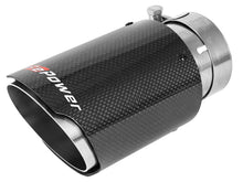 Load image into Gallery viewer, afe MACH Force-Xp Universal Exhaust Tip 2-1/2 IN Inlet x 3-1/2 IN Outlet X 7 IN L