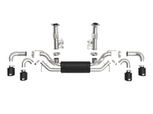 Load image into Gallery viewer, aFe MACH Force-Xp 2-1/2in 304SS Cat-Back 2020 Chevy Corvette (C8) 6.2L - Black Tip