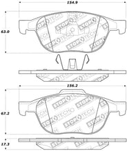 Load image into Gallery viewer, StopTech Street Touring 04-09 Mazda 3 Front Brake Pads