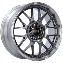 Load image into Gallery viewer, BBS RS-GT 19x8.5 5x114.3 ET30 Diamond Black Center Diamond Cut Lip Wheel -82mm PFS/Clip Required