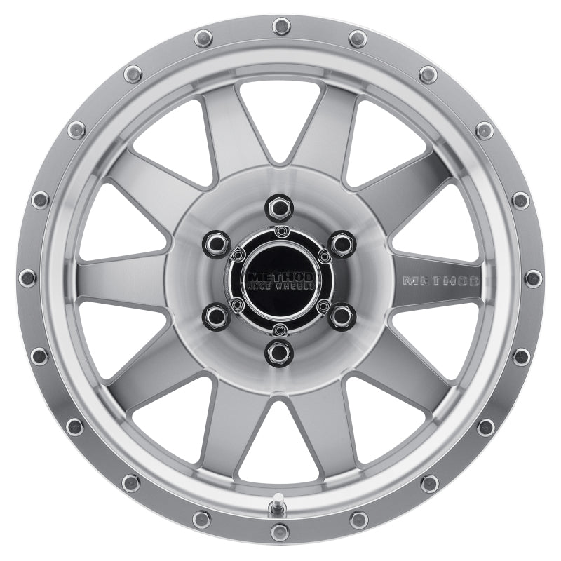 Method MR301 The Standard 17x8.5 +25mm Offset 6x5.5 108mm CB Machined/Clear Coat Wheel