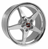 Race Star 92 Drag Star 18x10.50 5x4.75bc 8.75bs Direct Drill Polished Wheel