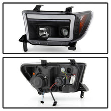 Load image into Gallery viewer, Spyder 07-09 Toyota Tundra Projector Headlights - Black (PRO-YD-TTU07V3PL-SEQ-BK)