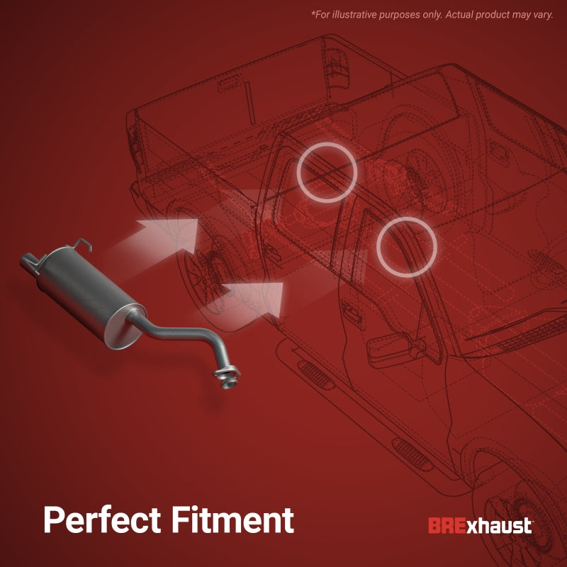 BRE Exhaust 09-14 Cube 1.8L Muffler Kit