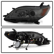 Load image into Gallery viewer, Spyder 11-14 Toyota Sienna Projector Headlights - DRL LED - Smoke PRO-YD-TSEN11-DRL-SM