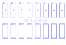 Load image into Gallery viewer, King Chevrolet BBC 369-502 Gen IV, V, VI (Size 010) Performance Connecting Rod Bearing Set - 8