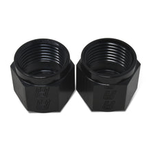 Load image into Gallery viewer, Russell Performance -8 AN Tube Nuts 1/2in dia. (Black) (2 pcs.)