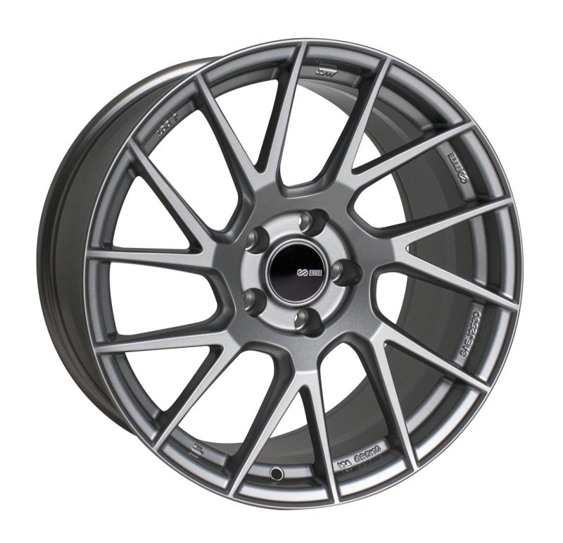 Enkei TM7 17x9 5x114.3 45mm Offset 72.6mm Bore Storm Gray Wheel