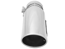 Load image into Gallery viewer, afe MACH Force-Xp Universal Exhaust Tip 3-1/2 IN Inlet x 4-1/2 IN Outlet x 12 IN L