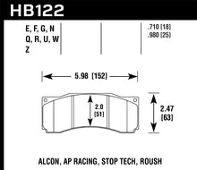 Load image into Gallery viewer, Hawk Stoptech ST-60 Caliper DTC-30 Race Brake Pads