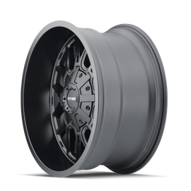 Mayhem 8107 Cogent 20x10 / 5x127 BP / -19mm Offset / 87.1mm Hub Matte Black Wheel