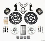 Wilwood Dynalite Single Front Drag Kit Drilled Rotor 67-69 Camaro 64-72 Nova Chevelle