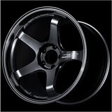 Advan GT Beyond 18X9.5 +25 5-112 Racing Titanium Black Wheel