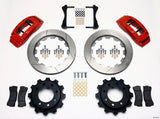 Wilwood TC6R Rear Kit 16.00in Red 1999-2010 GM H2 / 2500 4.63 Cntr