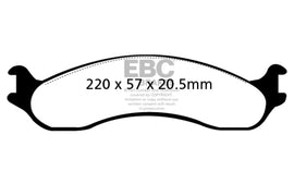 EBC 98-03 Dodge B250 B2500 Cargo 2500 Van 3/4 Ton Greenstuff Front Brake Pads