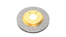 Load image into Gallery viewer, DBA 98-05 Lexus LX470/98+ Toyota Landcruiser 100 Series Front Drilled &amp; Slotted Street Series Rotor